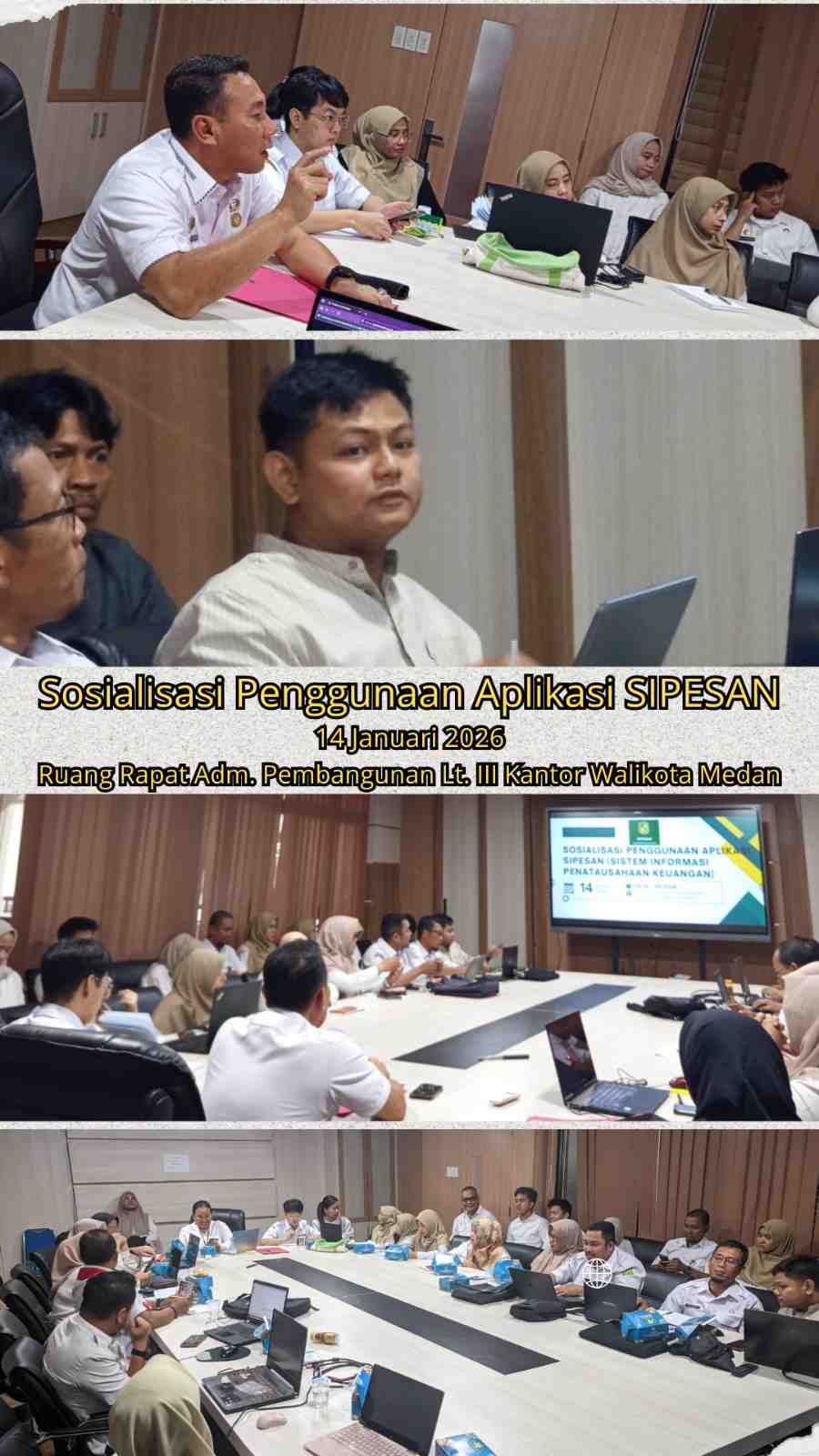 Sosialisasi Penggunaan Aplikasi SIPESAN