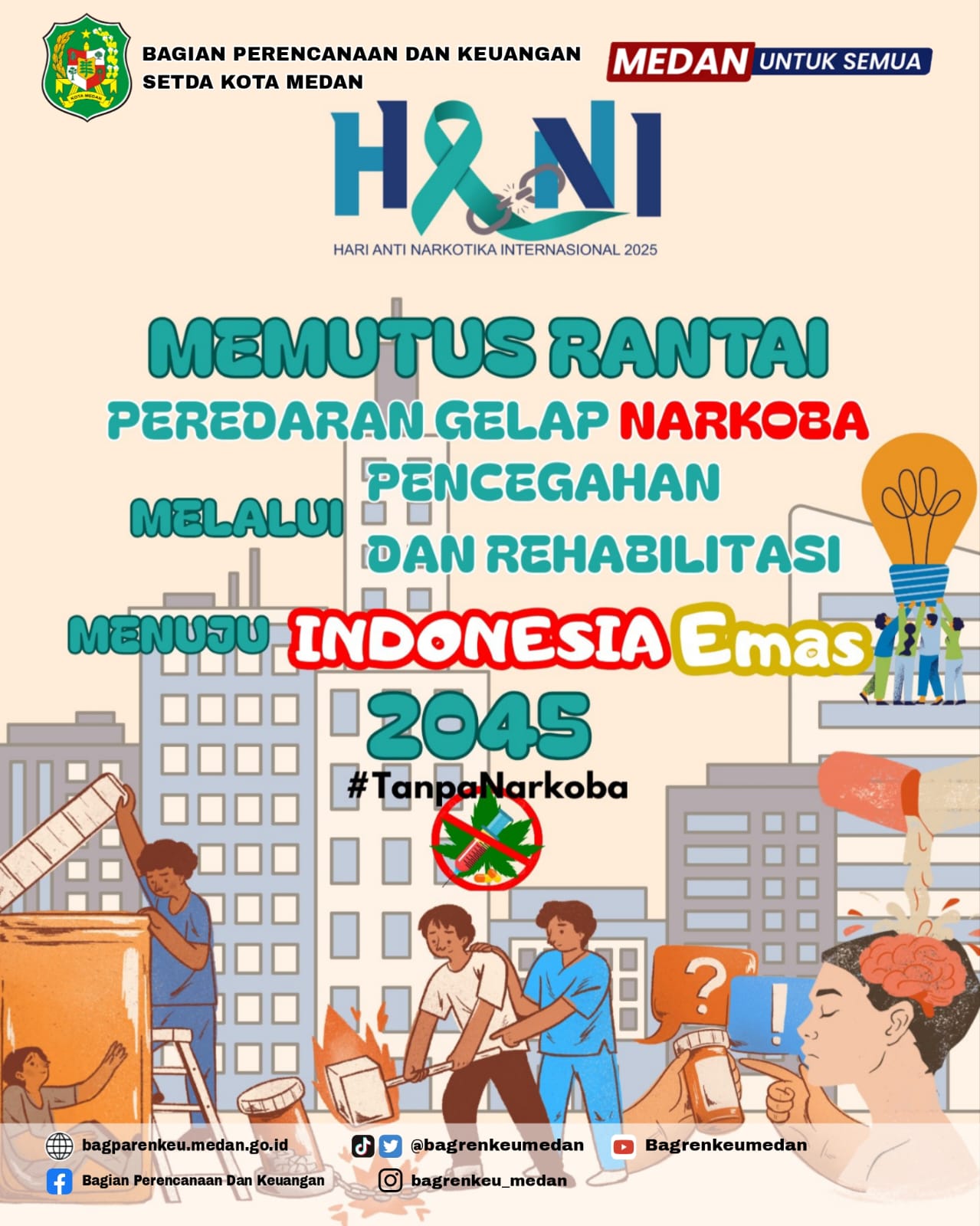 Memperingati Hari Anti Narkotika Internasional Tahun 2025