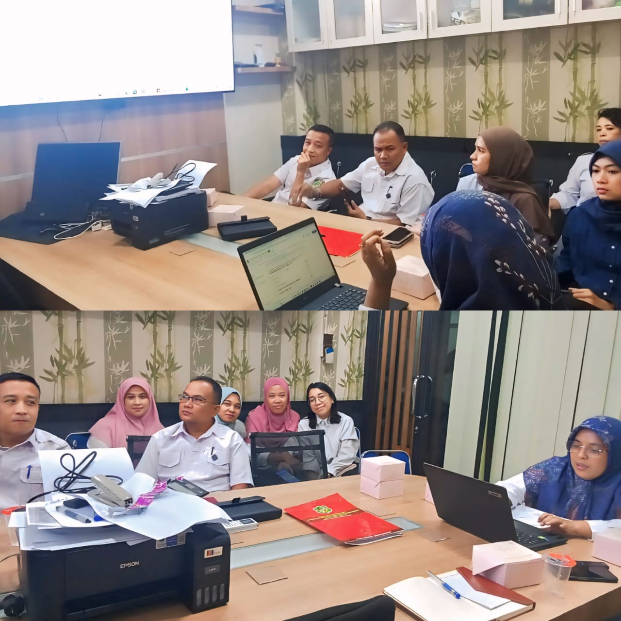 Rapat Penyusunan Dokumen Register Resiko Sekretariat Daerah Kota Medan