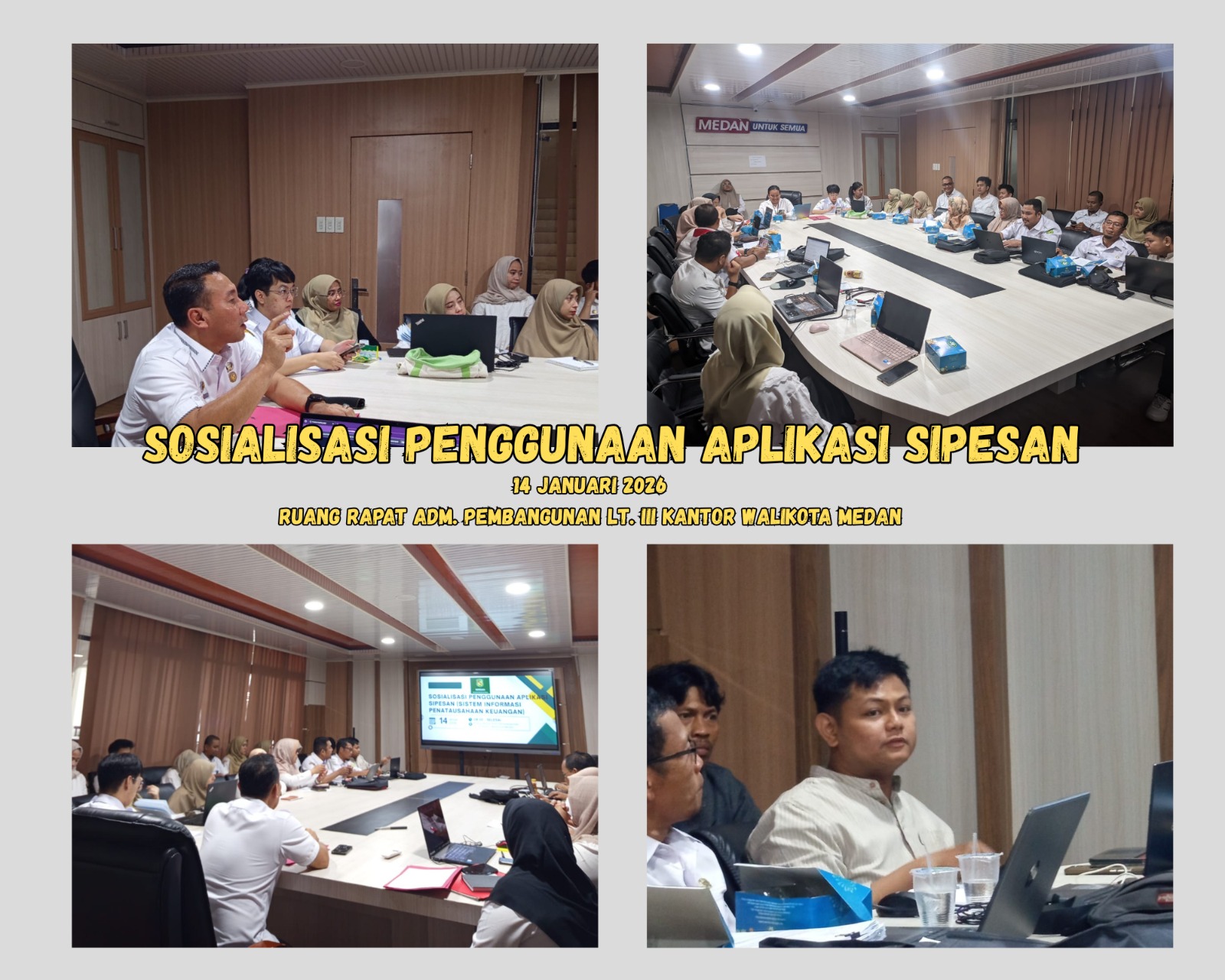 Sosialisasi Penggunaan Aplikasi SIPESAN